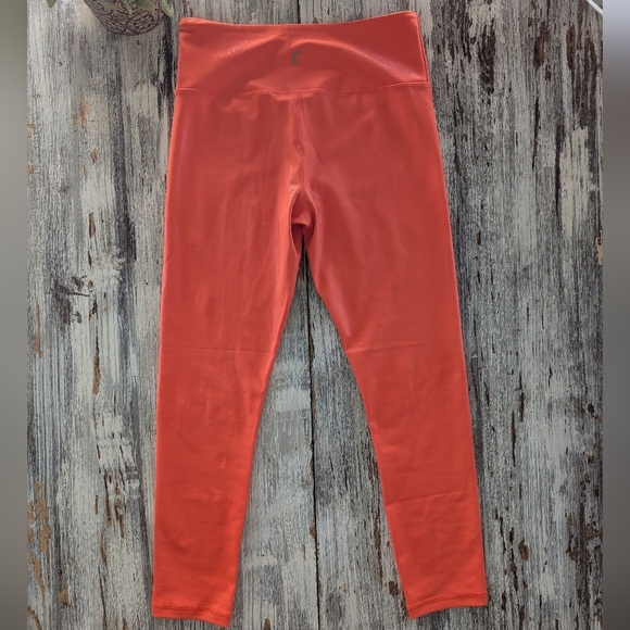 ZYIA Tangerine Metallic Plus Light n Tight High Rise 6-8 - Picture 6 of 8